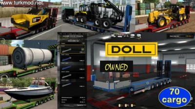 ETS2 - Sahip Olunabilir Ağır Tonajlı Dorse Paketi (1.57) - modu