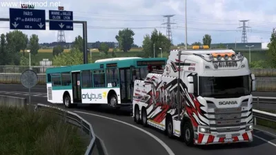 ETS2 - Scania NG S Wrecker Çekici Modu (1.56) - modu