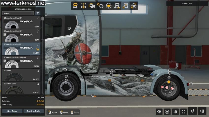 ETS2 - 50k Jant Paketi (1.57)