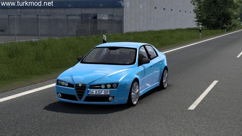 ETS2 - Alfa Romeo 159 Araba Modu (1.57) kapak görseli