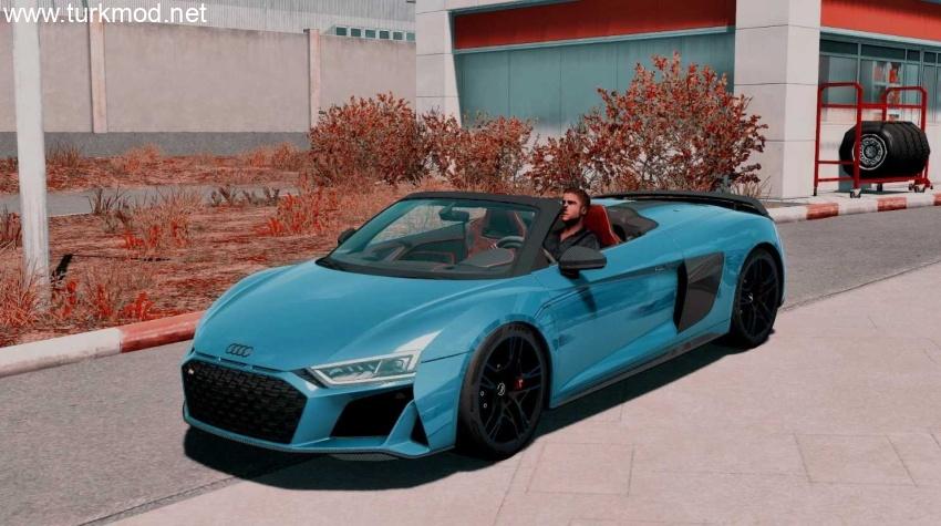 ETS2 - Audi R8 Spyder 2021 Araba Modu (1.57)