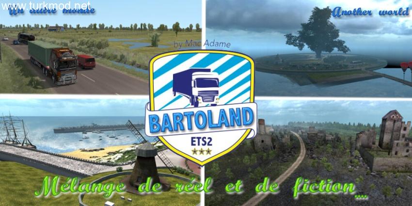 ETS2 - Bartoland Harita Modu (1.57)