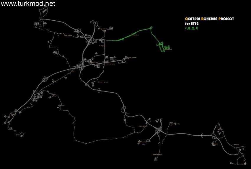 ETS2 - Central Bohemia Project (1.57) kapak görseli