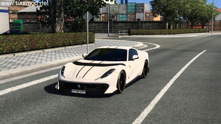 ETS2 - Ferrari 812 Competizione 2022 Araba Modu (1.57) kapak görseli