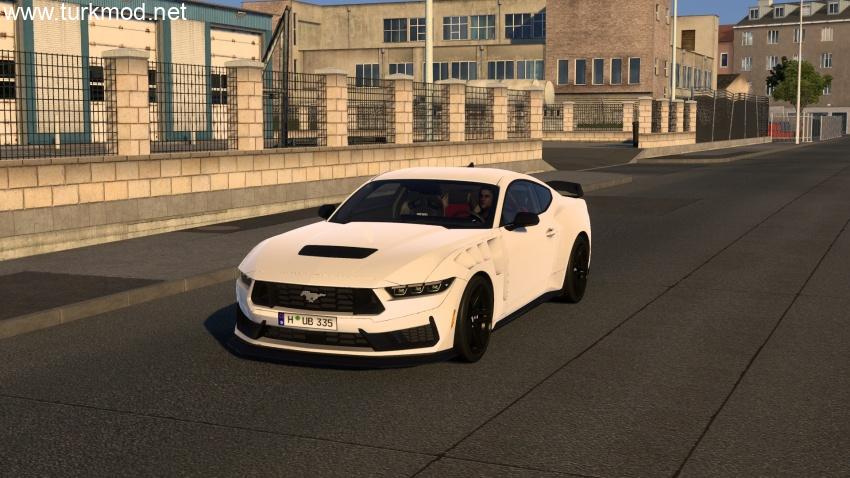 ETS2 - Ford Mustang 2025 Araba Modu (1.57) kapak görseli