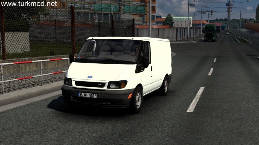 ETS2 - Ford Transit MK6 Araba Modu (1.57) kapak görseli