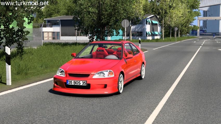 ETS2 - Honda Civic SI Araba Modu (1.57) kapak görseli