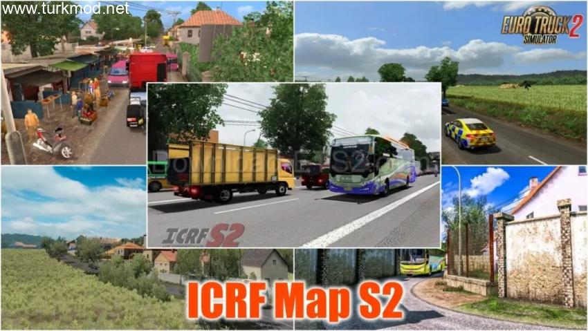 ETS2 - ICRF Yeniden Düzenlenmiş Harita (1.57) kapak görseli