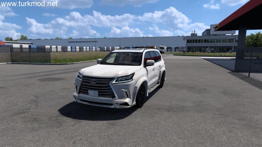ETS2 - Lexus LX 570 Super Sport 2021 Araba Modu (1.57) kapak görseli