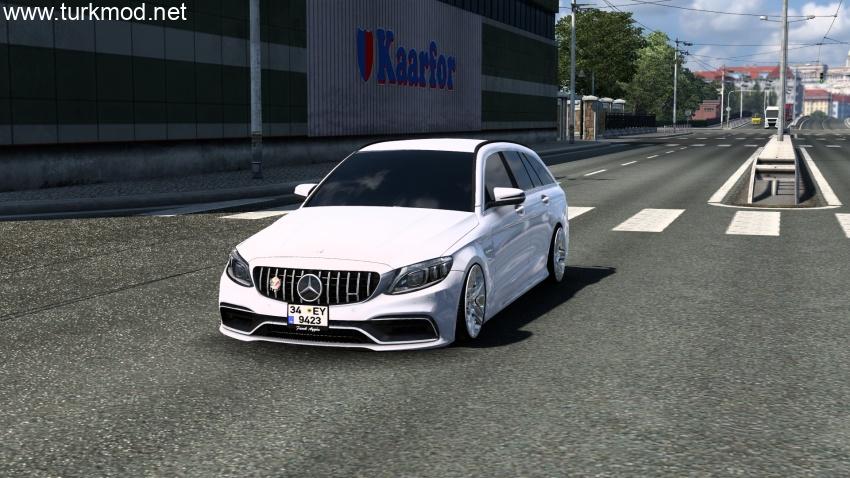 ETS2 - Mercedes-Benz C63S Araba Modu (1.57) kapak görseli