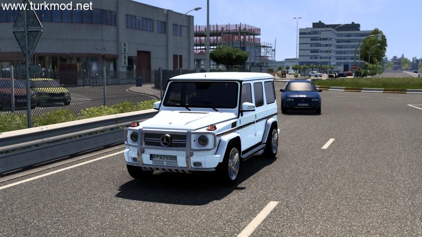 ETS2 - Mercedes-Benz W463 2012 G65 AMG Araba Modu (1.57) kapak görseli