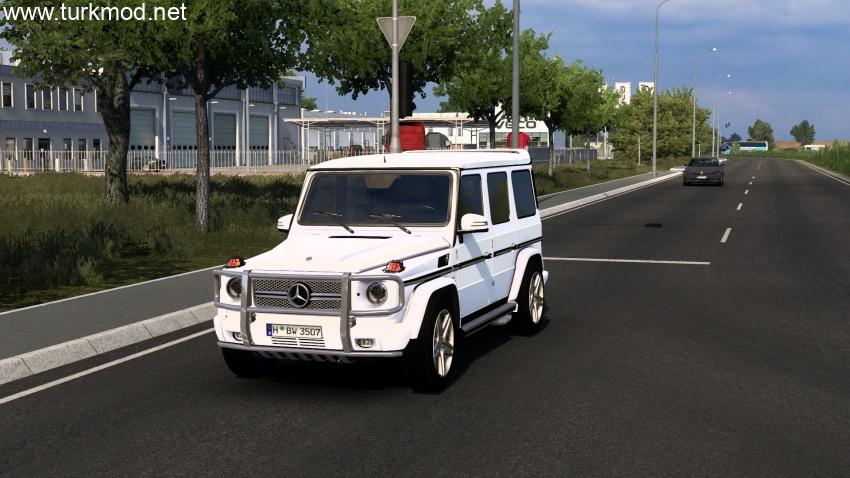 ETS2 - Mercedes-Benz W463 2012 G65 AMG Araba Modu (1.57) kapak görseli