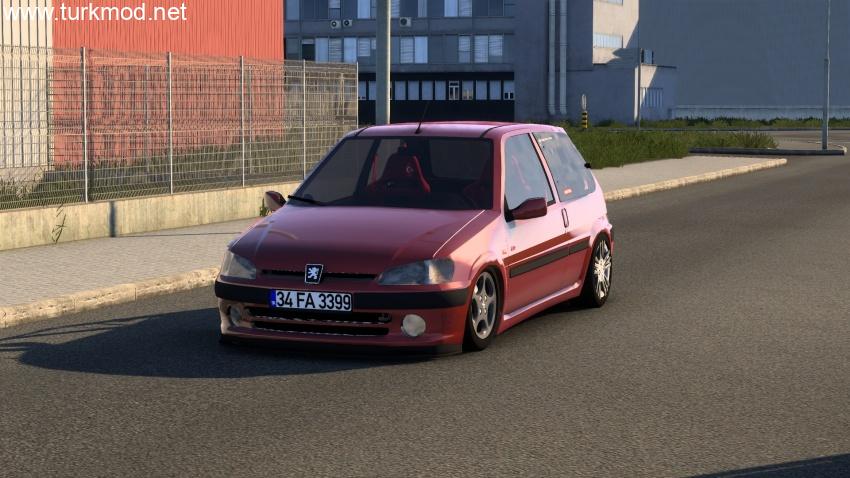 ETS2 - Peugeot 106 GTi Araba Modu (1.57) kapak görseli