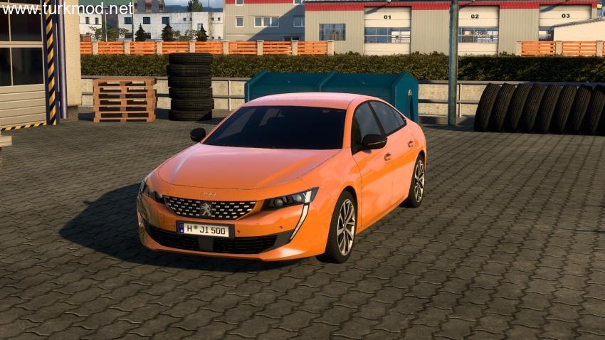 ETS2 - Peugeot 508 GT 2022 Araba Modu (1.57) kapak görseli