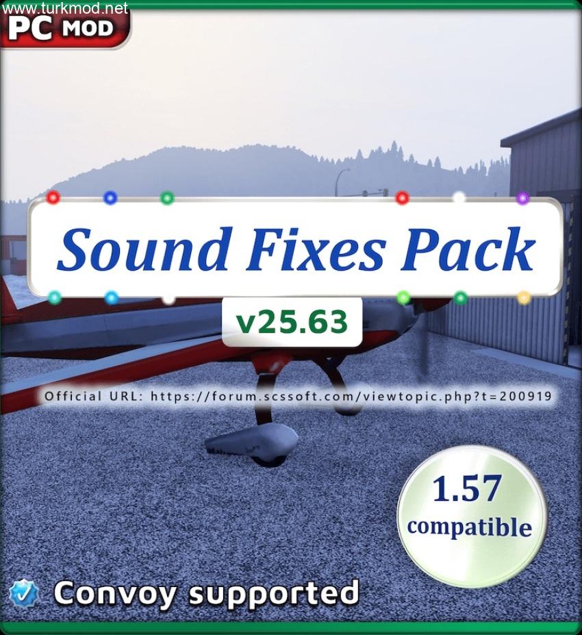 ETS2 - Ses Düzeltme Paketi (1.57) / V25.63 kapak görseli