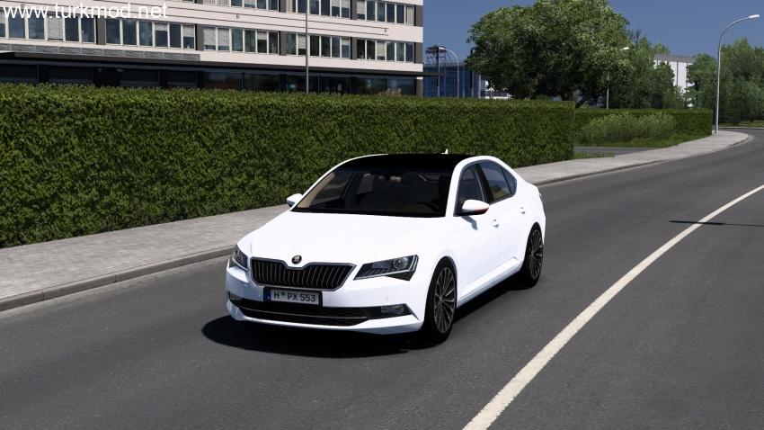 ETS2 - Skoda Superb B8 2017 Araba Modu (1.57) kapak görseli