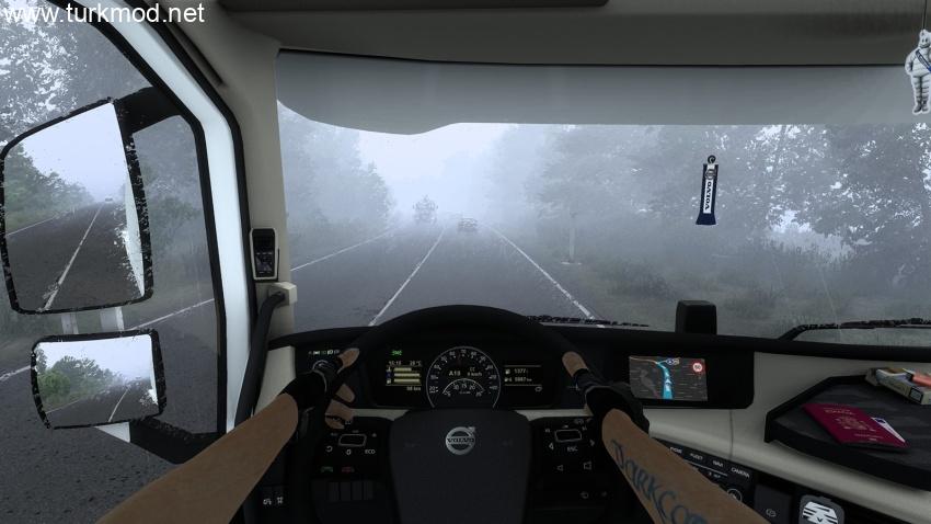 ETS2 - Soğuk ve Yağmurlu Hava Modu (1.57) kapak görseli