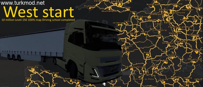 ETS2 - Start Calm / Hızlı Başlangıç Modu (1.57)