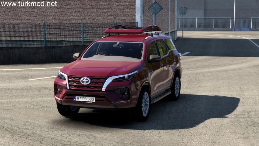 ETS2 - Toyota Fortuner AN160 Araba Modu (1.57) kapak görseli