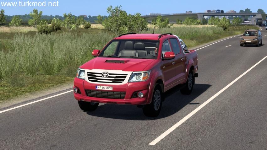 ETS2 - Toyota Hilux 2015 Araba Modu (1.57)
