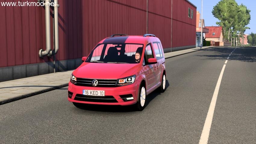 ETS2 - Volkswagen Caddy Araba Modu (1.57) kapak görseli