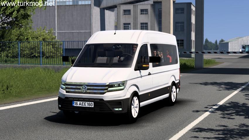 ETS2 - Volkswagen Crafter MK2 2019 Araba Modu (1.57) kapak görseli