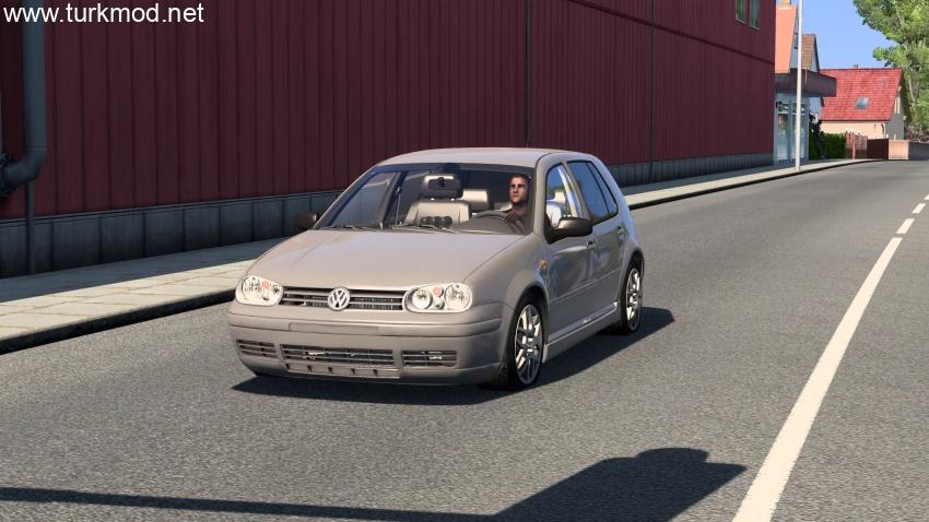 ETS2 - Volkswagen Golf 4 1.9 TDI Araba Modu (1.57) kapak görseli