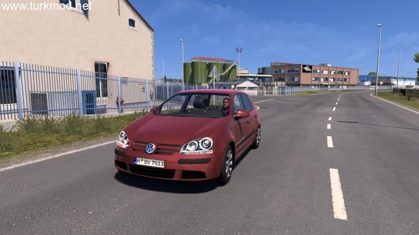 ETS2 - Volkswagen Golf 5 TDI Araba Modu (1.57)