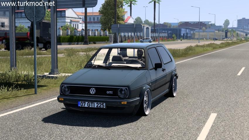 ETS2 - Volkswagen Golf GTI 16V MK2 Araba Modu (1.57) kapak görseli