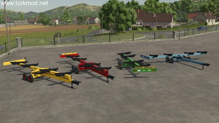 FS25 - Biçerdöver Kesici Taşıma Tablası