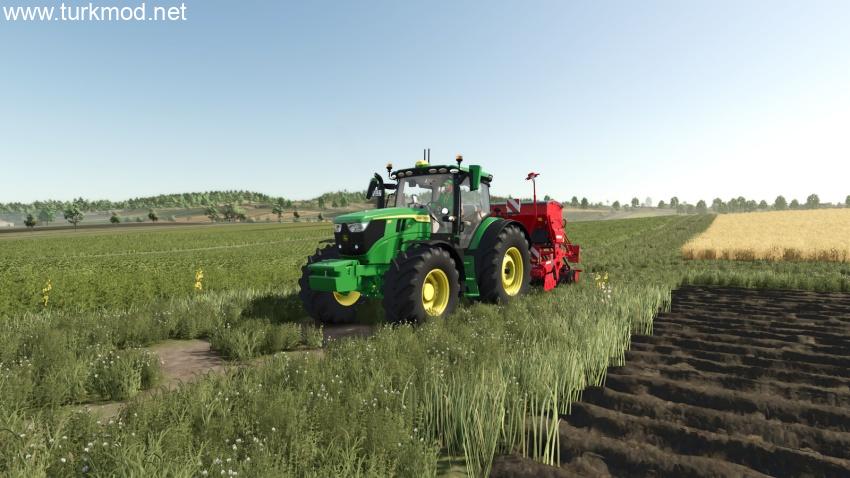 FS25 - John Deere 6R Medium Frame Traktör Modu kapak görseli