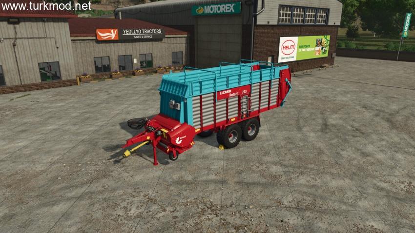FS25 - Lizard Rotant 743 Römork Modu