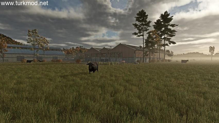 FS25 - Özelleştirilebilir İnek Ahırı Çiti kapak görseli