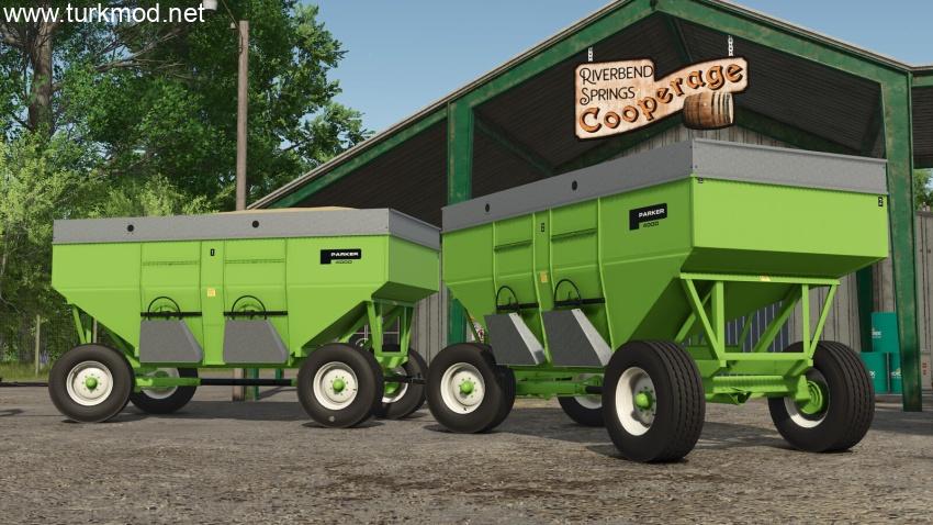FS25 - Parker 4000 Gravity Wagon Römork Modu