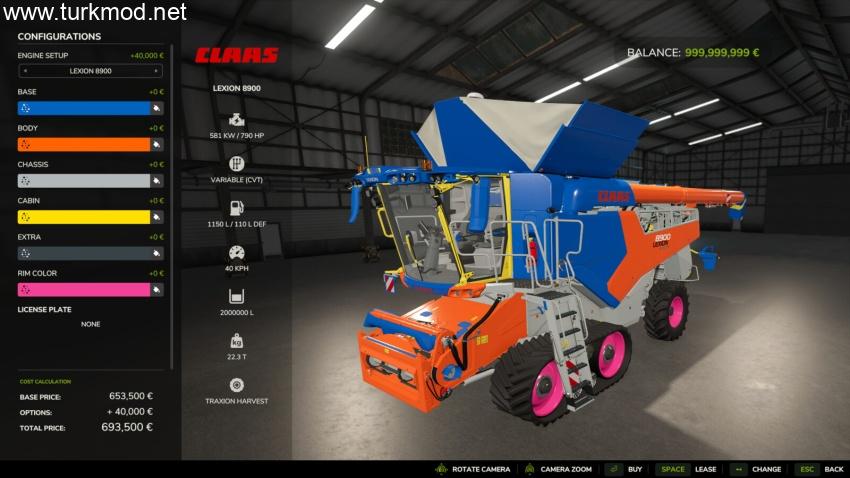 FS25 - Titan Biçerdöver Paketi kapak görseli
