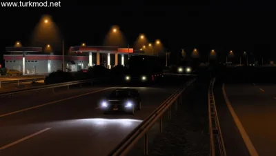 ETS2 - Gerçekçi Far Modu (1.57) - modu