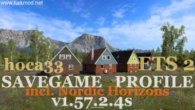 ETS2 - Kayıtlı Oyun Profilleri / Hazır Save Dosyaları - DLC Gerekmez (1.57) - modu