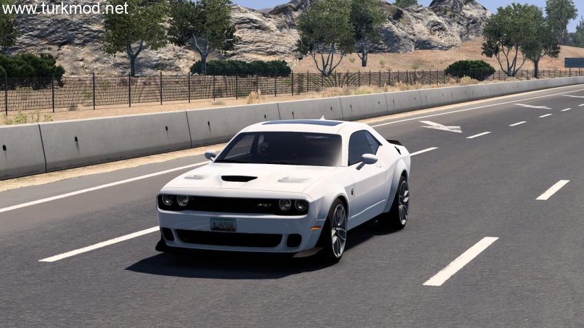 ATS - Dodge Challenger SRT Hellcat Widebody 2018 Araba Modu (1.57) kapak görseli