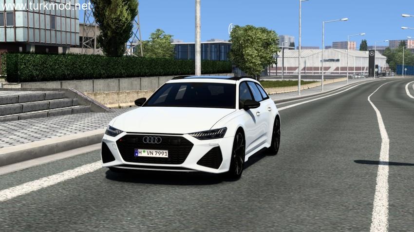 ETS 2 - Audi RS6 Avant C8 2020 Araba Modu (1.57) kapak görseli