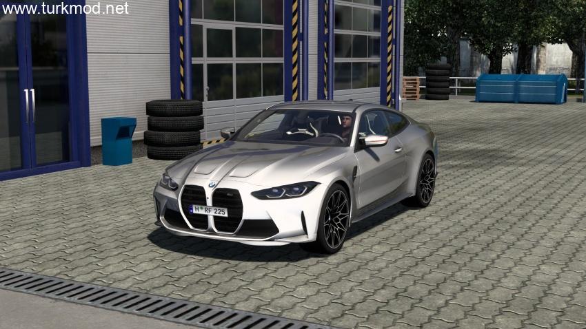ETS 2 - BMW M4 G82 Competition 2022 Araba Modu (1.57) kapak görseli