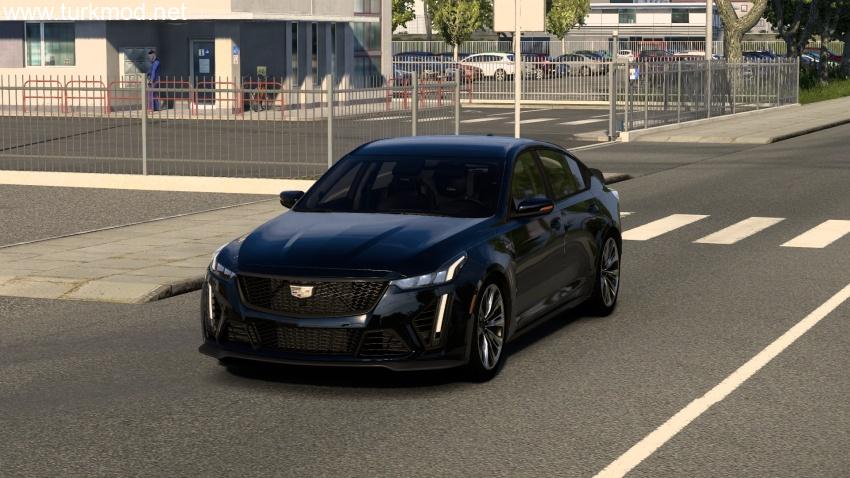 ETS 2 - Cadillac CT5-V Black Wing 2022 Araba Modu (1.57) kapak görseli