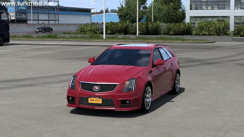 ETS 2 - Cadillac CTS-V Sport Wagon 2014 Araba Modu (1.57) kapak görseli
