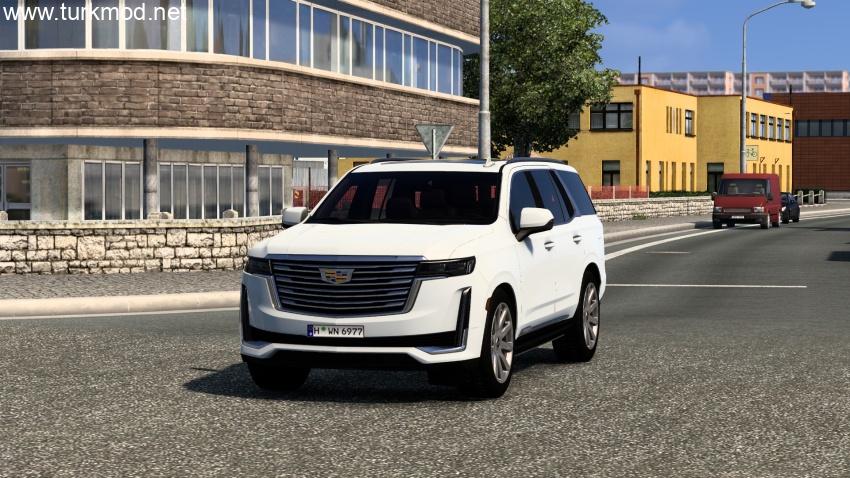 ETS 2 - Cadillac Escalade 2021 Araba Modu (1.57) kapak görseli