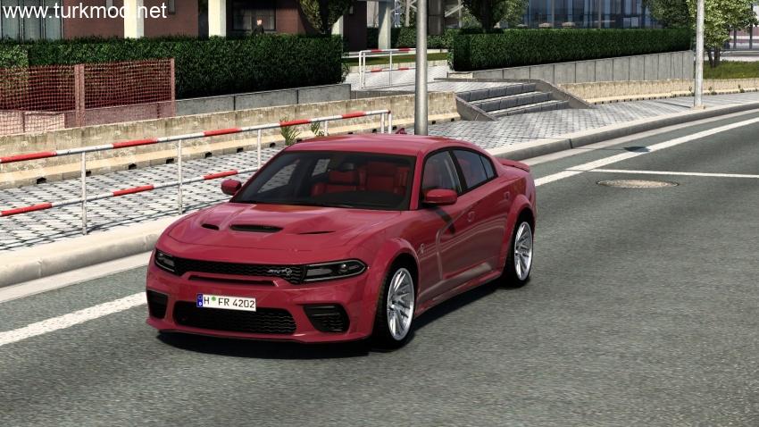 ETS 2 - Dodge Charger SRT Hellcat Redeye Widebody 2021 Araba Modu (1.57) kapak görseli
