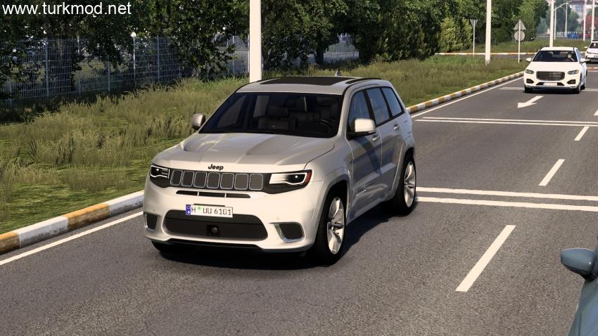 ETS 2 - Jeep Grand Cherokee SRT Trackhawk WK 2018 Araba Modu (1.57) kapak görseli