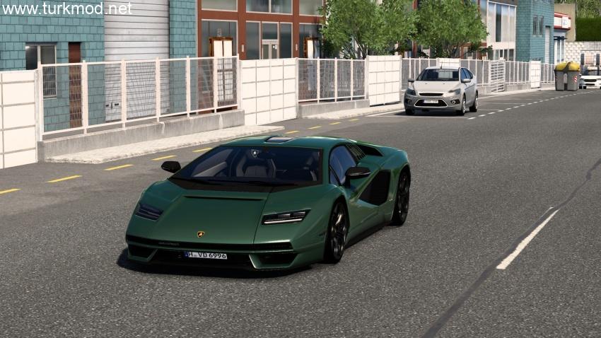 ETS 2 - Lamborghini Countach LPI 800-4 2022 Araba Modu (1.57) kapak görseli