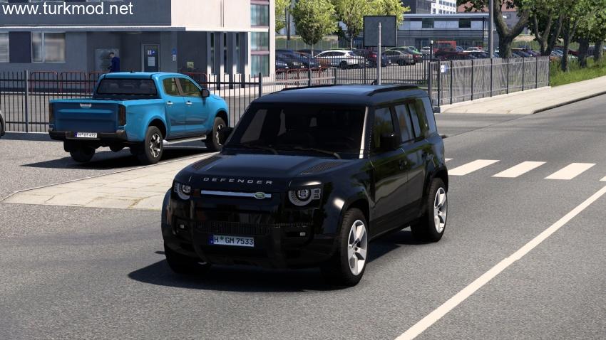 ETS 2 - Land Rover Defender 110 2023 L663 Araba Modu (1.57) kapak görseli