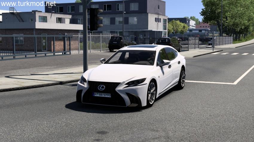 ETS 2 - Lexus LS 500 F-Sport 2018 Araba Modu (1.57) kapak görseli