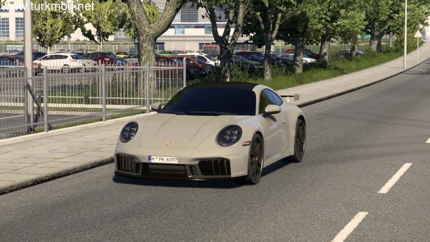 ETS 2 - Porsche 911 Carrera GTS 2025 Araba Modu (1.57) kapak görseli