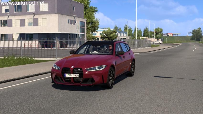 ETS2 - 2023 BMW M3 G80 Touring Araba Modu (1.57) kapak görseli